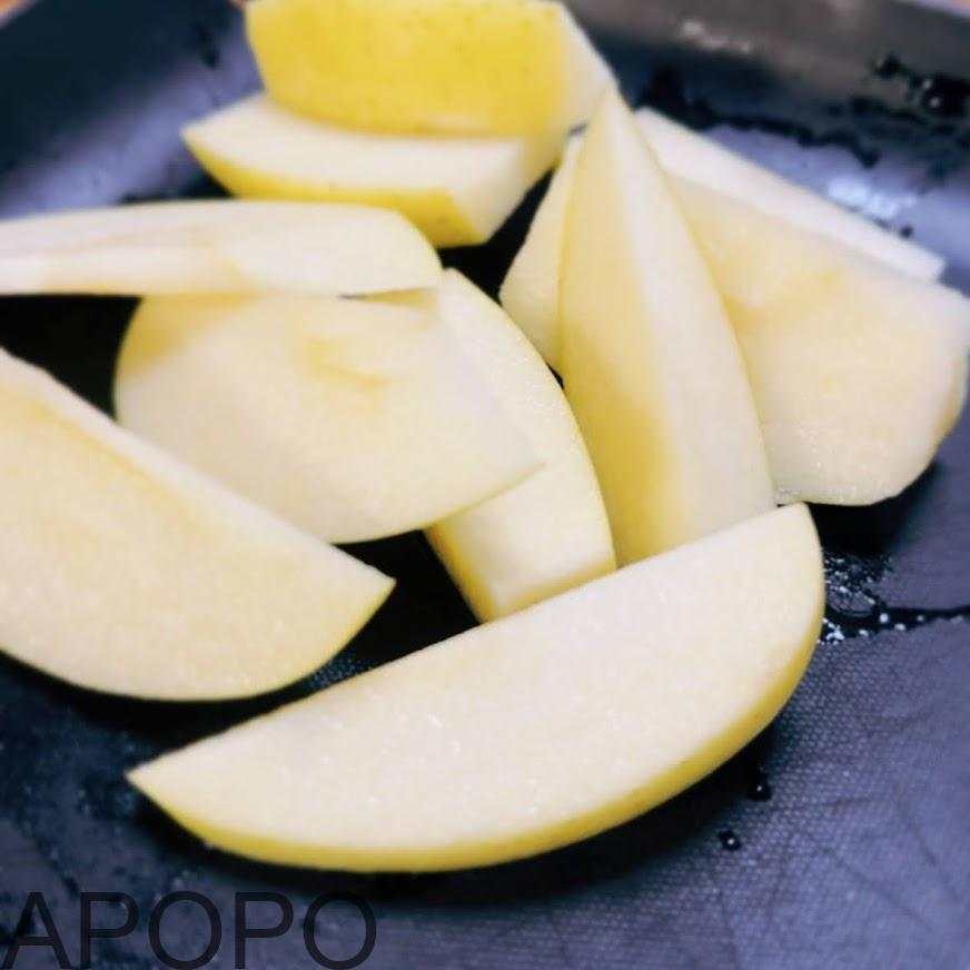 山ノ内町りんごapopo IMG_2157_”金のしずく”という黄色いりんご